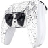 White Speckle PS5 Controller Skin